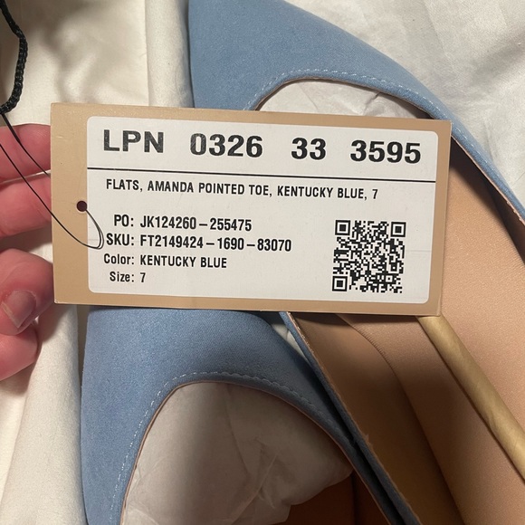 *ADD ME FOR FREE ON ORDERS $50+* Just Fab - Amanda Pointed Toe Flats - Picture 2 of 5